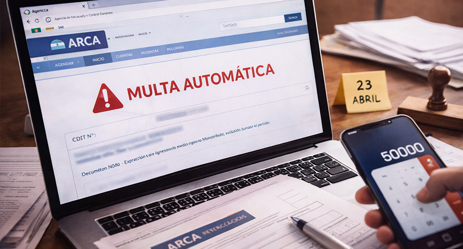 Multas automáticas - ARCA